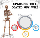 12 Ft Skeleton Replacement Accessories - Replacement Coated Guy Wire Cable  Upgr