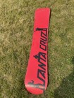 Dc Ply 156cm Freestyle Snowboard Black Red Gray Santa Cruz Graphic 2x4
