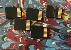 Lot 356 lot Of 5 Micro Sd Sdhc Memory Cards 4 Gb sandisk Class 4 
