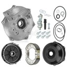 For Honda Rancher 420 Foreman 500 520 Rear Brake Drum Hub Plate Cover Seals Kit 