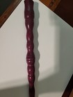 12  Amaranth Purple Heart Hand Carved Wood Wand Magic Pagan Wizard Cosplay  68