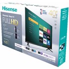 Hisense 40  Roku Smart Tv 1080p Fhd Lcd Led Screen 120 Motion Rate Game Mode New