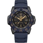 Luminox Men s Watch Navy Seal Foundation Quartz Blue Rubber Strap Xs 3255 cb nsf