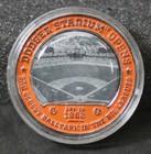 2017 Dodgers 1962 Stadium Opening Challenge Coin token Dodger Mlb  383