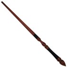 15 25  Hand Turned Brown Tear Teak Wood Magic Wand Witch Wizard W  Velvet Bag