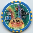  10 Las Vegas Club St  Patrick s Day Le Chip Downtown Las Vegas 2002 Obsolete