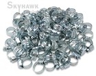100-pc  1 4  - 5 8  Adjustable Worm Gear Hose Clamp Set  For Air  Auto   Garden