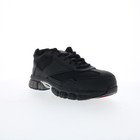 Reebok Work Ketia Rb4895 Mens Black Leather Lace Up Athletic Work Shoes