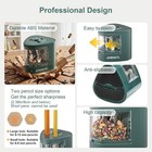 Automatic Electric Pencil Sharpener  Dual Hole  6-12mm   Dc Or 4 Aa Battery