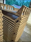 Heavy-duty Stackable Vented Plastic Trays      4 Each Obo     100  Commercial vendor