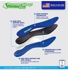 Powerstep Insoles High Arch Pain Relief Insole Pinnacle Women   s 6-6 5 Mens 4-4 5