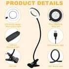 5x Magnifying Glass With Light 3 Color Modes Led Lighted Desk Lamp Usb Powered
