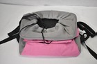 Barkbay Pet Carrier Bicycle Basket Bag Booster Backpack Pink Shoulder Strap