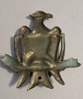 Vintage Cast Brass Federal Style Eagle Door Knocker  Vintage Style  Painted