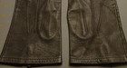 Vtg Women s Size 9 Brown gray Real Cabretta Cape Leather Gloves Wpl 9095
