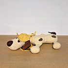 Vtg Original 1976 Romper Room Digger The Dog Detective Plush Bib   Hat Read