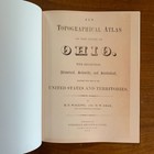 1872 New Topographical Atlas Of The State Of Ohio  County Maps Of Ohio Facsimile