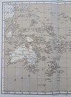 Australia Polynesia New Zealand Fiji Hawaii 1874 Flemming Detailed Large Map