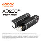 Us Godox Ad200pro Ttl 2 4g Pocket Camera Flash 65cm Umbralla Softbox Stand Kit