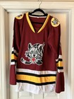 Chicago Wolves  15 Jack Drury Home Ahl Hockey Jersey Sz Small Carolina Colorado