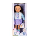 Disney Ily 4ever 18  Latina Brunette Ice Skater Outfit Elsa Inspired Doll