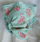 Female Dog Puppy Pet Diaper Washable Pants Sanitary Underwear Rose Flamingos S m