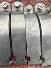 4    316 Stainless Steel Unistrut Pipe Clamps Lot Of 16 Strut Straps 316ss Ips Pvc