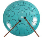 Rain Drum For Outside Garden steel Tongue Drum 12 Inches 15 Notes Musical Ins   
