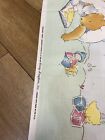 Daisy Kingdom Keepsakes Teddy Bear Cat Chicks Naptime Fabric Michel   Co 36 X 44