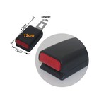 Car Seat Belt Extender Buckle With Stainless Steel And Abs Nylon Padding Cover