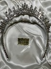 Kramer New York Signed Vintage 1950   s Victorian Style Rare Tiara Beautiful 
