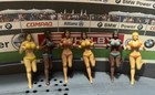 1 32nd Scale Slot Car Bikini Girls  Ready For Any Fun Slot Car Track  Lot Of 6  