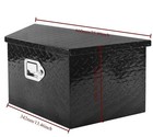 26 x11 8 x12  Aluminum Diamond Plate Trailer Tongue Tool Box For Pickup Truck Rv