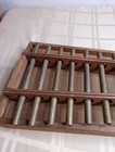 Vintage Musical Instrument Zellophone Tube Xylophone Wood And Copper 10   19 