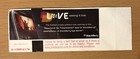 2011 Kylie Minogue Aphrodite Tour San Francisco Concert Ticket Stub