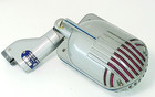 Vtg  1940 s Shure Cx50 708a Stratoliner Bullet Crystal Zeppelin Microphone Nice 