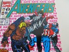 1991 Vintage Marvel Comics The Avengers   342 Signed By Tom Palmer Coa   Poa