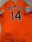 Mlb Baltimore Orioles Nolan Reimold Spring Training Game Used worn Jersey