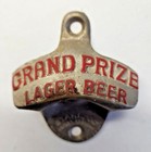 Vintage 1940 The Starr  x  Bottle Opener Grand Prize Lager Beer Nib Pb108-2