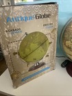 Antique World Globe Led With Base 360 Degree Rotating World Geographic Map