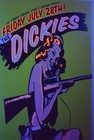 The Dickies Vintage Silk Screened Concert   Show Poster Sexy Pinup Hollywood 95 