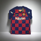 Lionel Messi F c  Barcelona Autographed 2019-20 Nike Home Soccer Jersey Coa