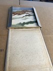 Set Of 10 Antique Japanese Hand Painted Shikishi Art Boards        Birds Flowers 11 