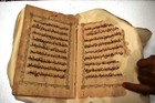 Antique Islamic Manuscript Quran Quran Arabic Calligraphy Holy Book Religious t1