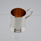 Sterling Silver Lunt Shot Glass Figural Mug No 582   95 Each