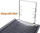 27  Charcoal Grill Ash Pan   Fire Grate Replacement  Porcelain-coated Steel