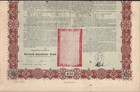 China Chinese Imperial Government Gold Loan 1896 Gbp 50 00   Cancellation Holes