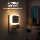 8-pack Plug-in Led Night Lights With Dusk To Dawn Sensor For Bedroom And Hallway