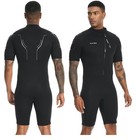 Seaskin Mens 3mm Shorty Wetsuit - Black  Size Large