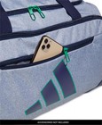Brand New Adidas Defender 5 Medium Duffel Bag Twill Grey dark Blue semi Court